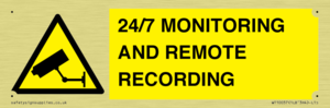 24/7 MONITORING AND REMOTE RECORDING